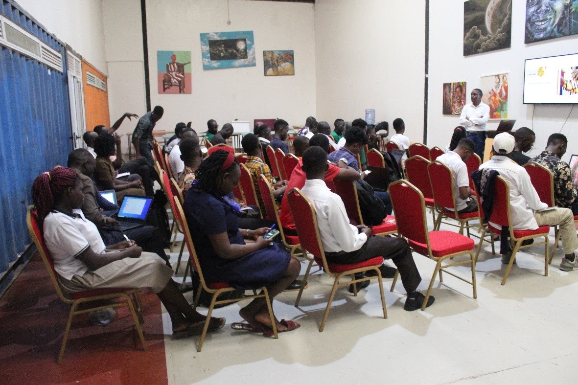 Partnerships building session by Hive Collab hub during the last week of DES academy at Motiv hub